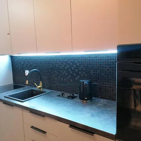 Hanza Tower Apartment-basen アパート シュチェチン