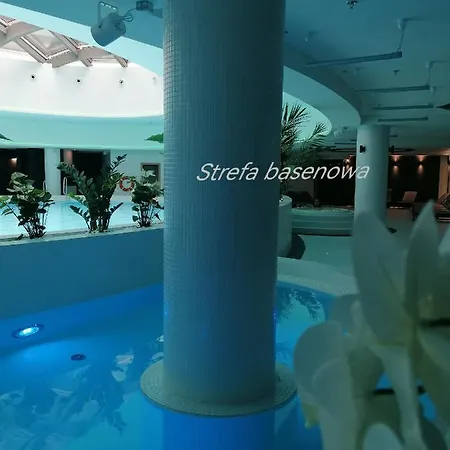 Appartement Hanza Tower Apartment-basen *
