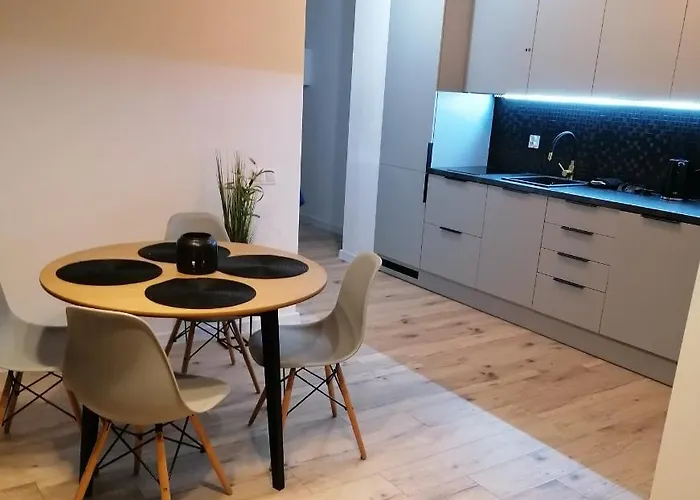 公寓 Hanza Tower Apartment-basen